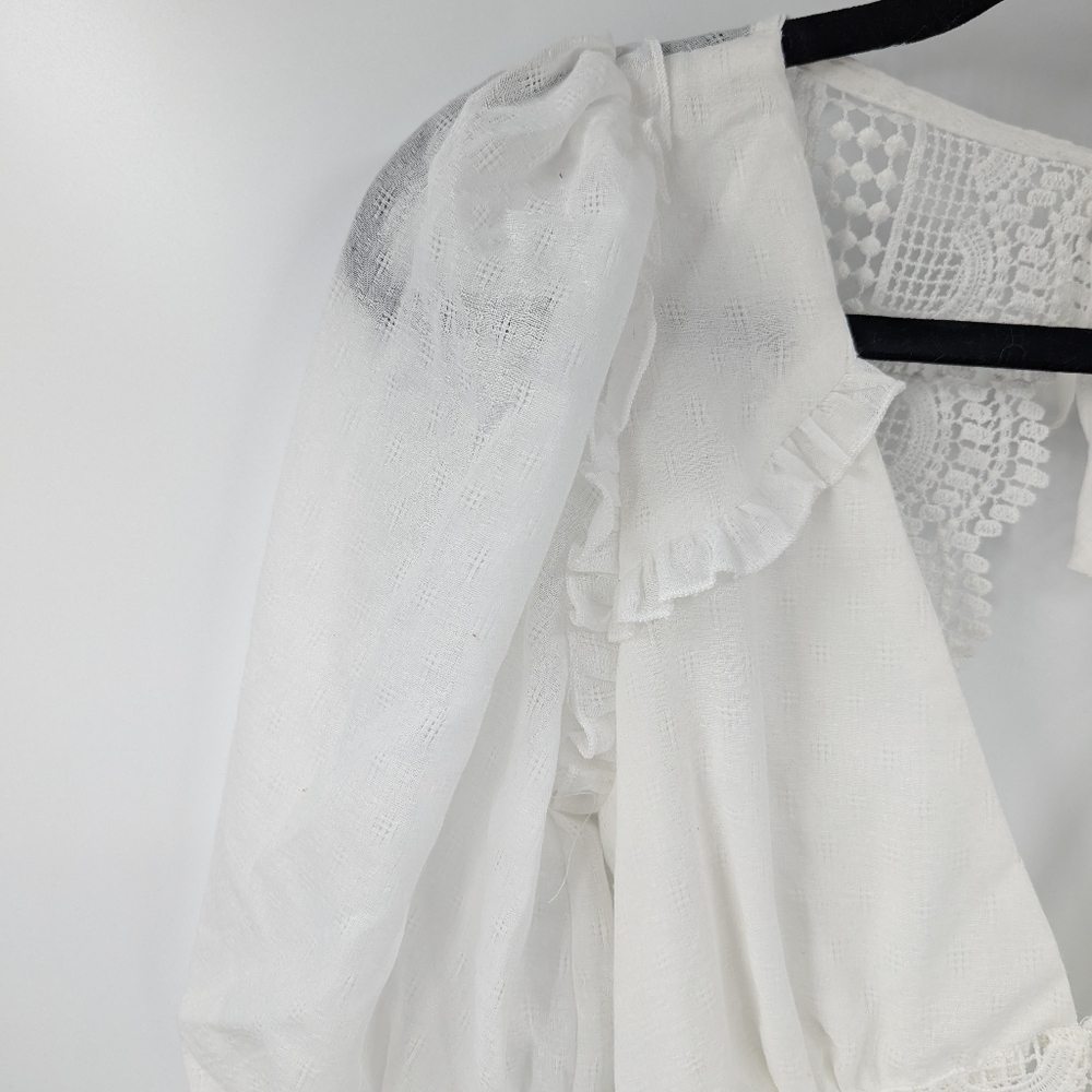 NWT LULU'S Daylight Darling Ruffled Mini Dress - Picture 3 of 11